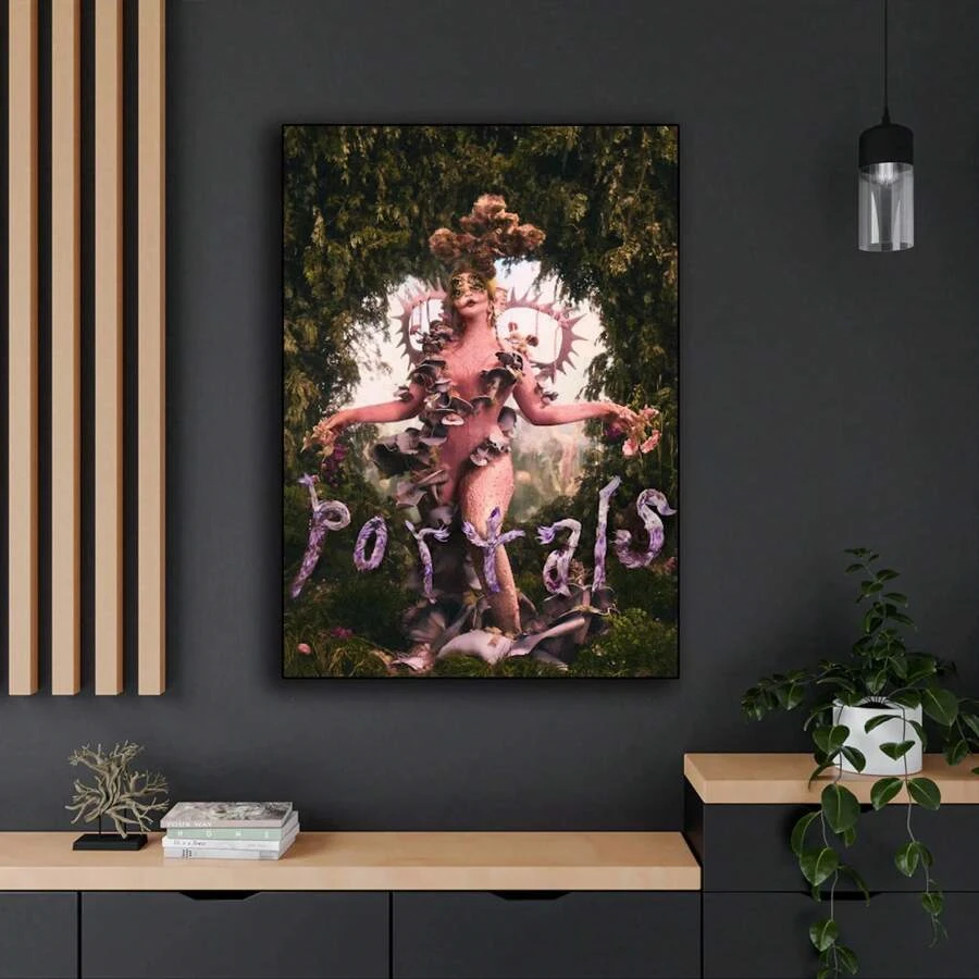 Modern Color Singer Melanie Martinez Canvas Prints Pop Music Album Cover Crybaby Wall Art Poster