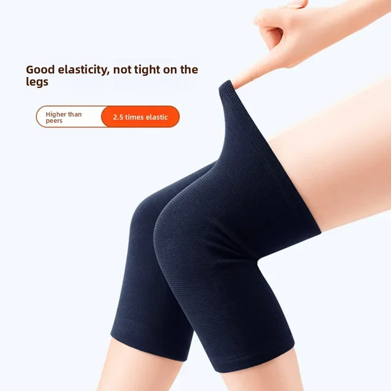 Gold-Fleece-Lined Knee Warmers for Winter Warm Cold-Resistant Adult Senior Arthritic Knees Air-Conditioned Rooms Running