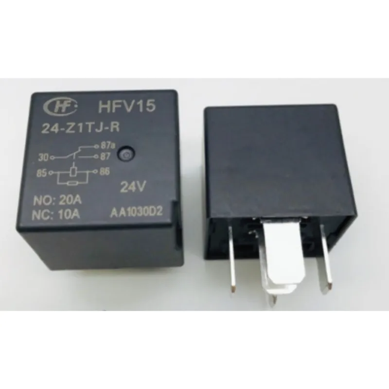 

Free shiping wholesale 10pcs/lot relay HFV15-24-Z1TJ-R