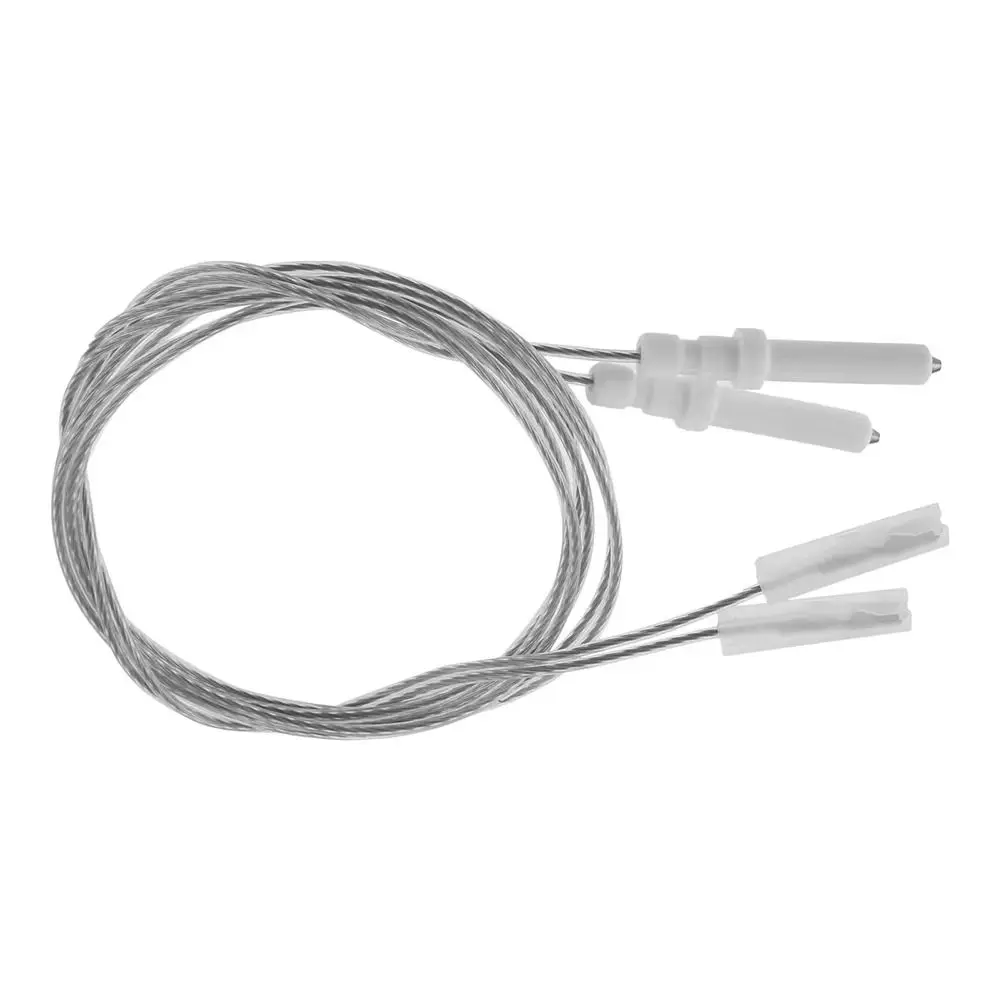 1/2/4Pcs Durable 40mm Gas Cooker Ignitor 45cm Length Ceramic Pin Electrode Spark Plug Ignition Wire Gas Cooker Range Accessories