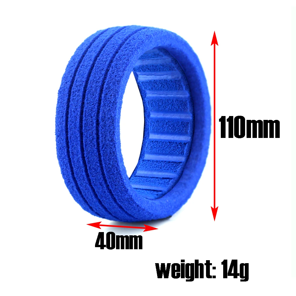 1/8 RC Car Tire Inner Foam Sponge For Arrma KRATON Typhon HSP Redcat Losi HPI Kyosho MP9 Hobao Hyper Upgrade Parts