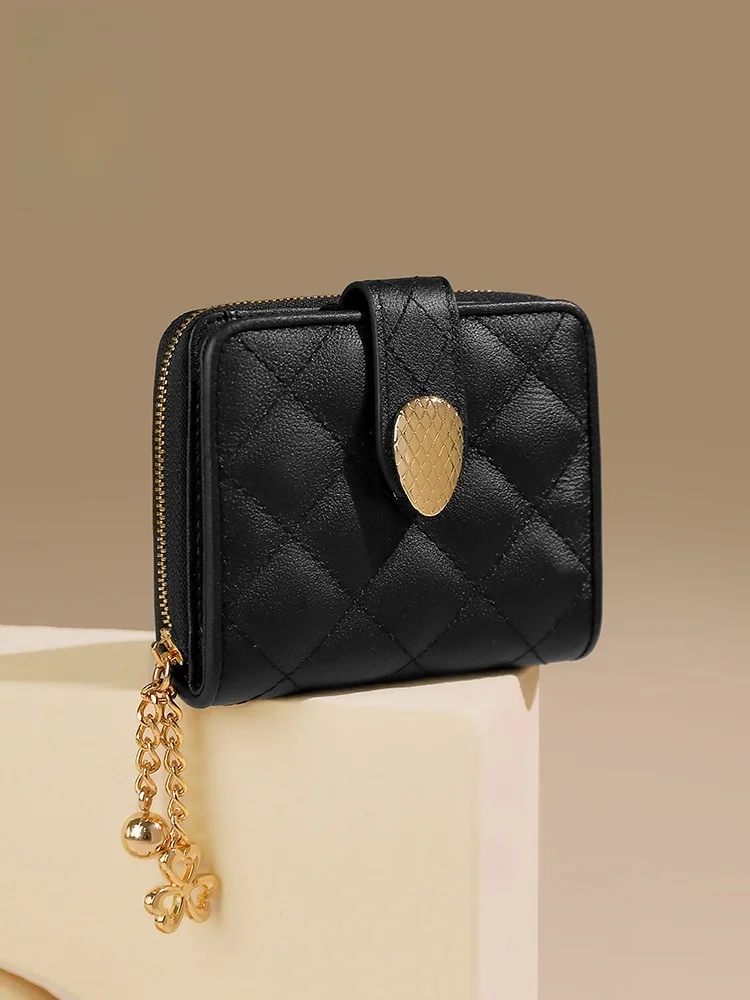 women's-short-leather-wallet-2026-new-style-diamond-grid-coin-purse-multi-function-card-holder-small-card-bag-female