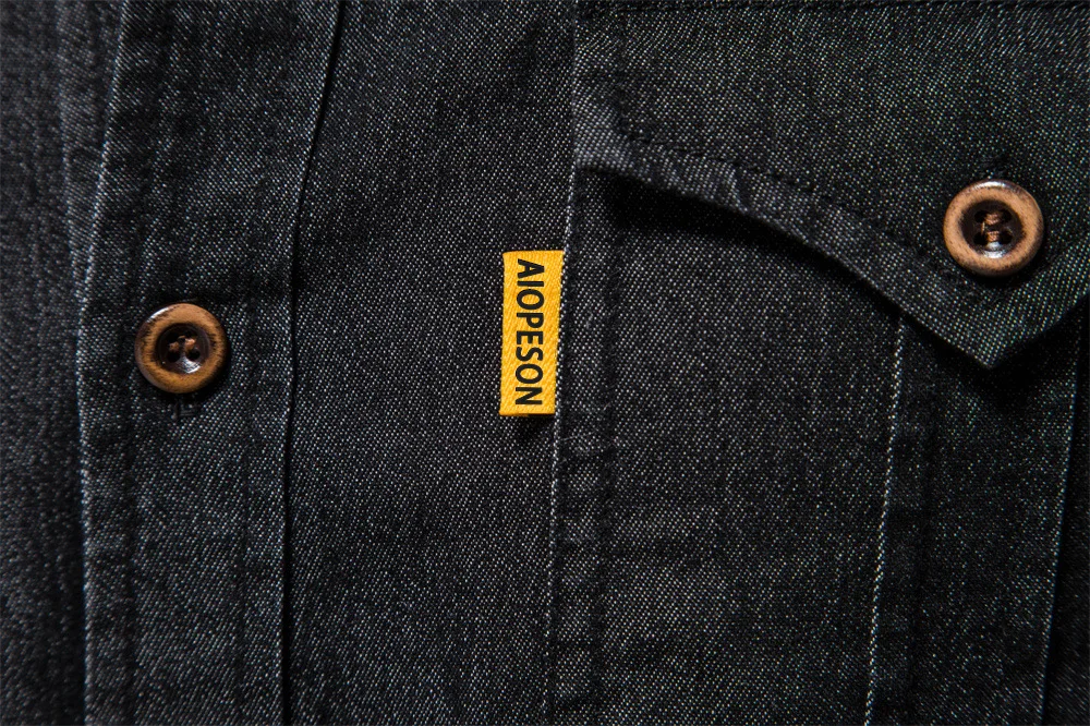 Men's Casual Denim Shirt Spring Autumn New Solid Color Long Sleeve Fashionable Quality Cotton Shirt  Versatile Breathable Coat