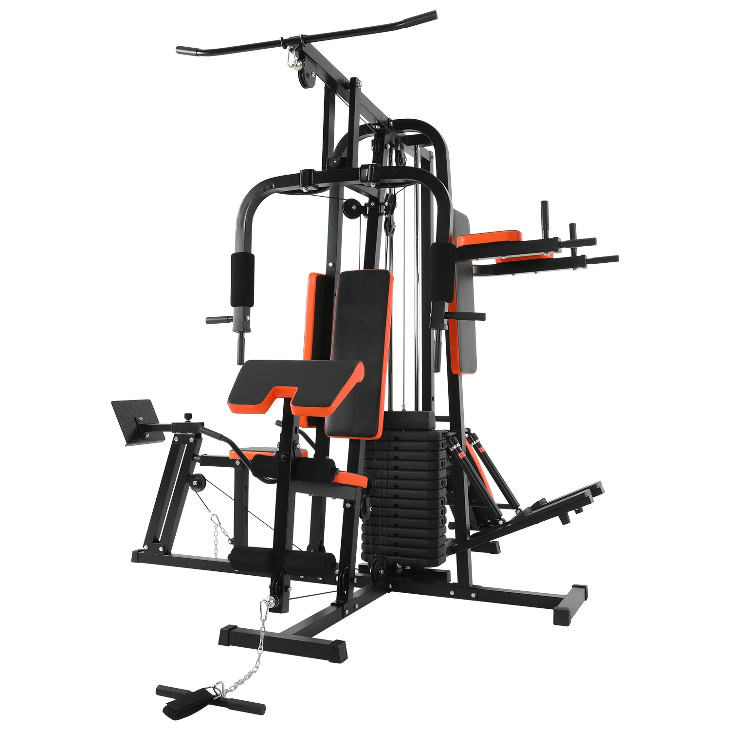 

Home Gym Fitness Equipment Strength Machine All In One Mutli Function Station Four Station Home Gym New
