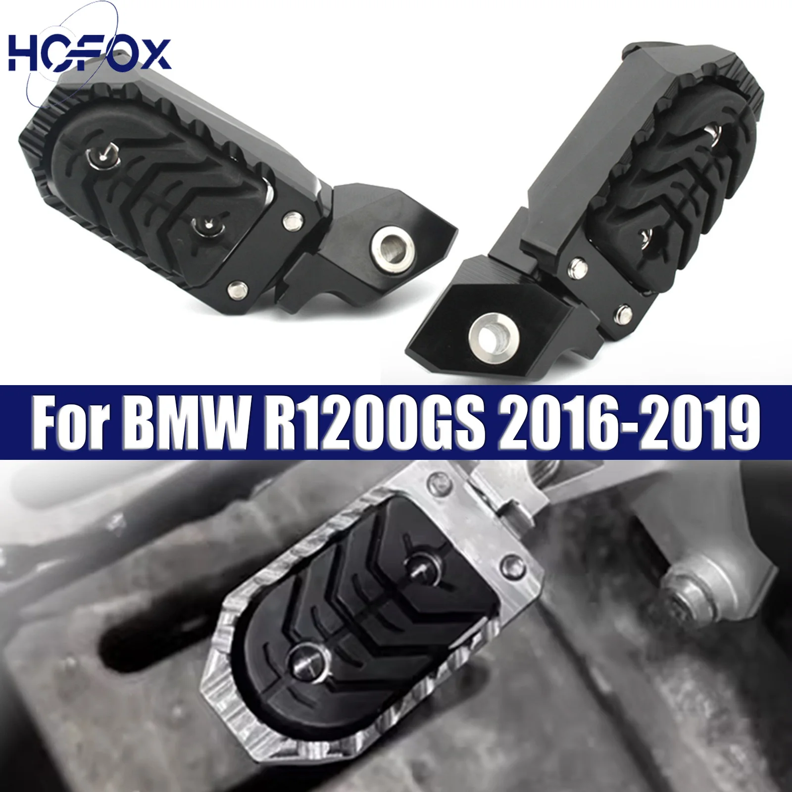 

Передние подножки мотоцикла, регулируемые подножки для BMW R1200GS 2016-2019 R1250GS 2020-2023