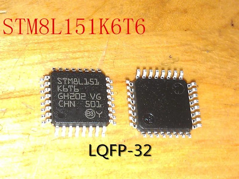 

5PCS/LOT 100% Quality STM8L151K6T6 SMD LQFP-32 Microcontroller MCU Chip In Stock New Original