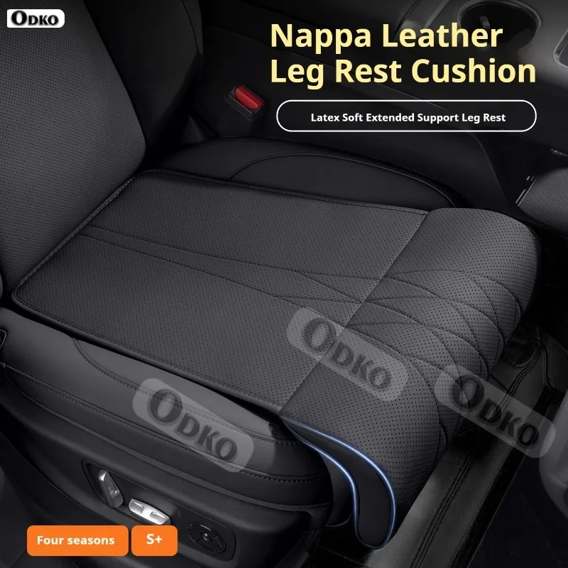 For HONDA Elysion City Step Wagon New Car Seat Rest Cushion Nappa leather Seat Extender Leg Cushion Memory Foam Seat Padding