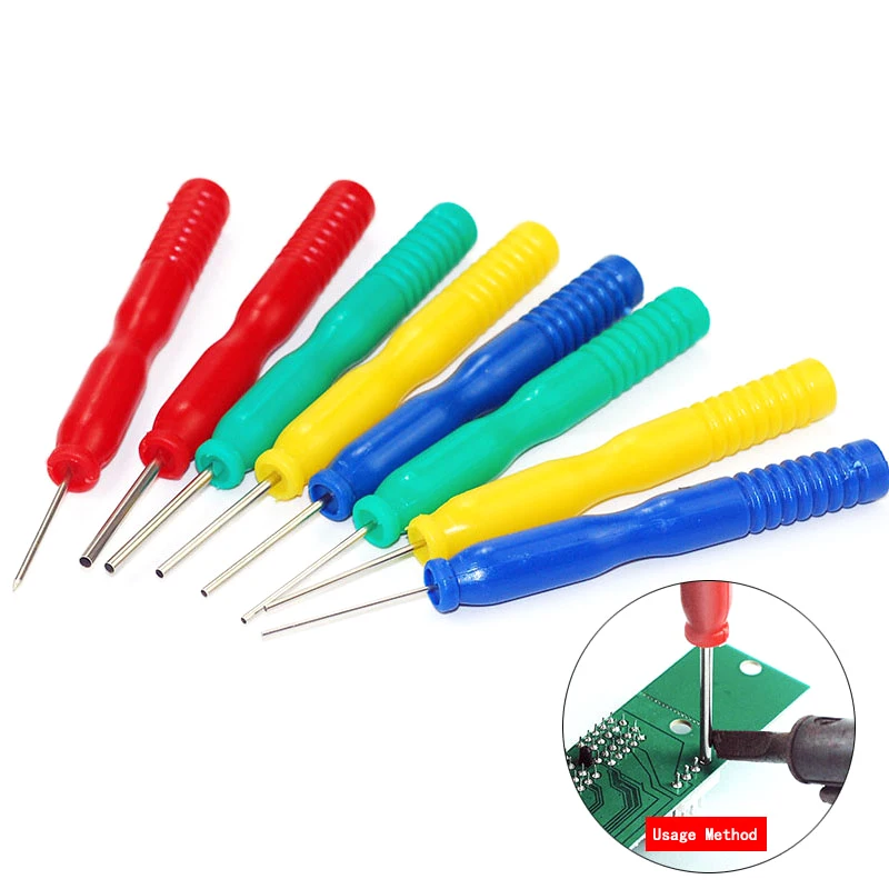 05 + 1 bonne qualité 8 pièces/lot Kits d'aiguilles à noyau creux en étain antiadhésif en acier inoxydable mixte pour accessoires d'assistance à la soudure