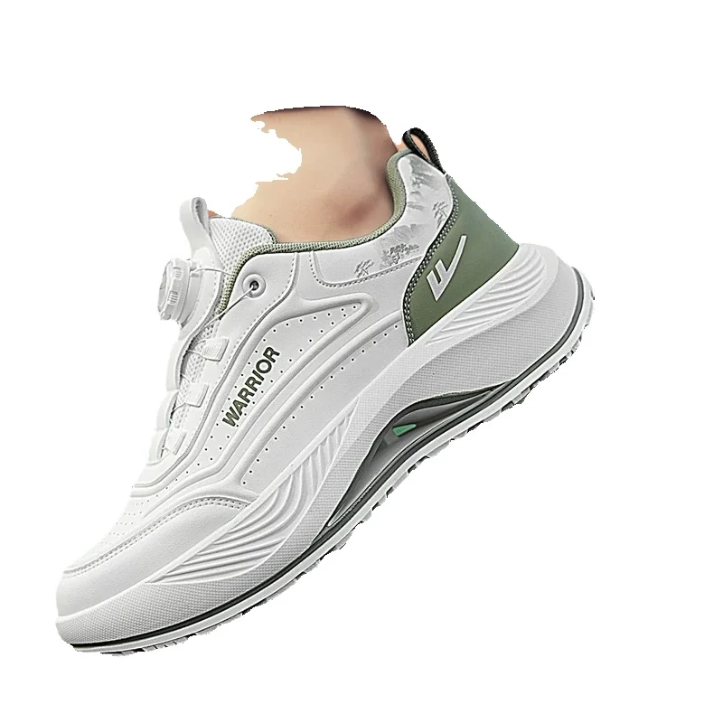 Men's Warrior Sneakers 2026 Spring New Model, Thick-soled Versatile Dad Shoes, Lightweight And Comfortable Thin Running Shoes For Men B_vogvips.com
