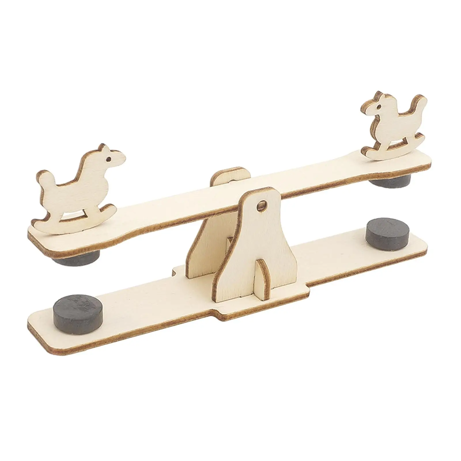 Seesaw Model Handicraft Course Math Teaching Building Puzzle Kits