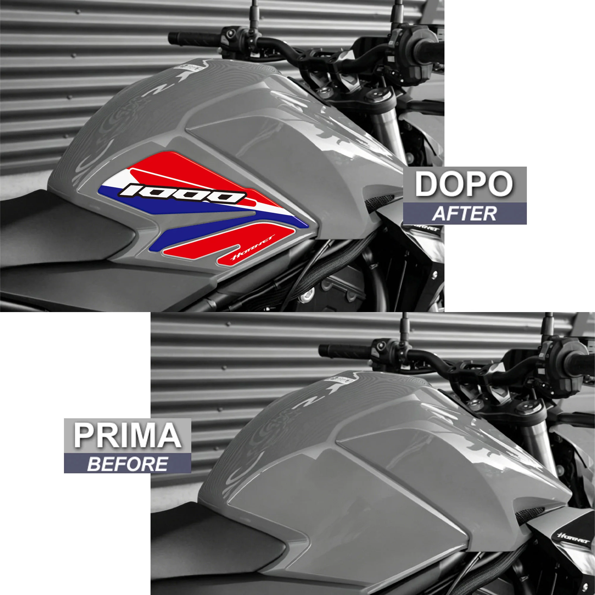 Motorcycle Tank Pad Cap Grips for Hornet 1000 CB1000 CB1000 SP Fuel Knee Stickers Decals Protector Gas Tank Pad for 2025 2026