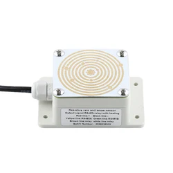 Trasmettitore sensore pioggia e neve rilevamento induzione meteo riscaldamento uscita IP65 antigelo RS485 0-2V 0-5V 4-20mA 0-10V