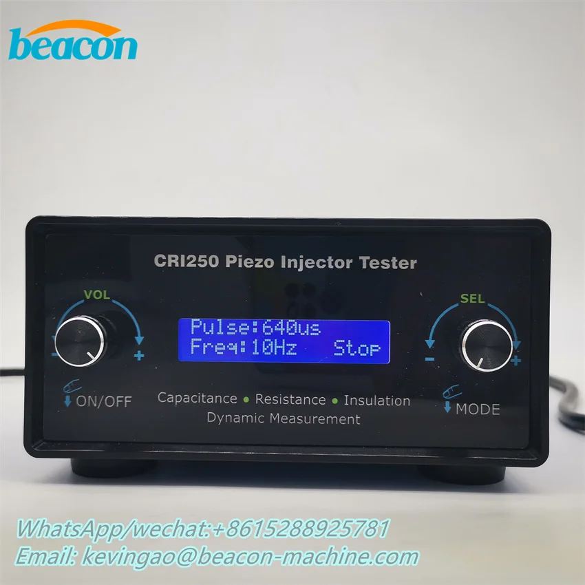 LT CRI250 Piezo Injector Nozzle Comprehensive Inspection Tools Tester For Testing Crystal Resistor Capacitor AHE