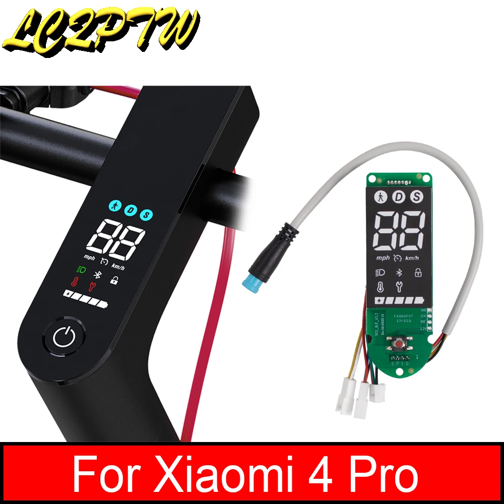 4 Pro/Lite Bluetooth Dashboard Circuit Board Instrument For Xiaomi Electric Scooter 4 Pro Control Board Panel Parts