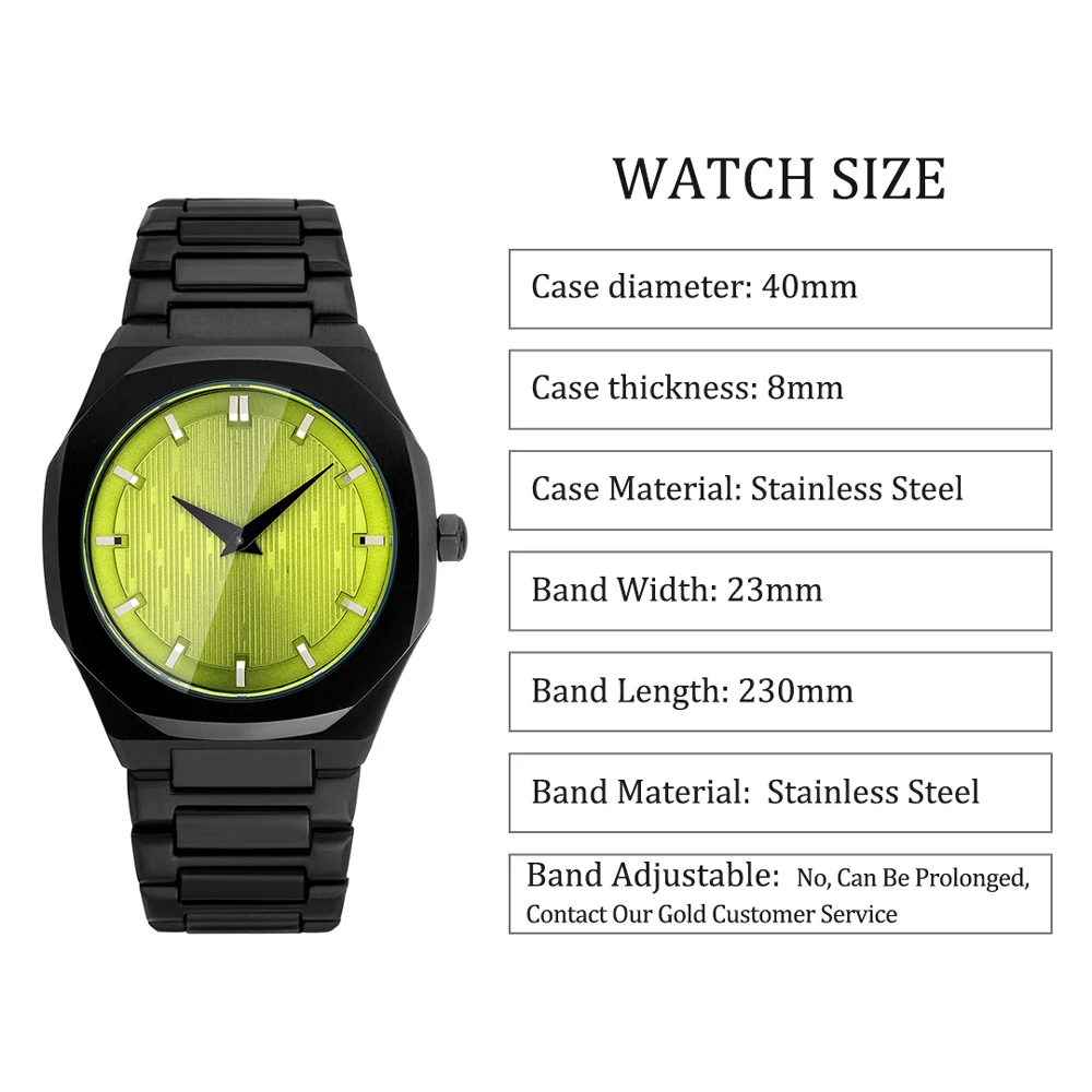 PLADEN Luxury Men\'s Quartz Wristwatches Brand Fashion Minimalist Designer Watch Waterproof High Quality Casual Watches For Gift