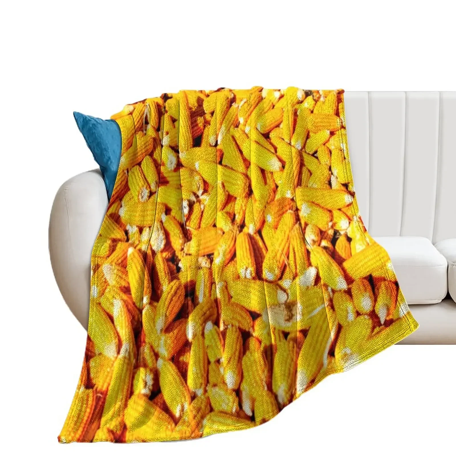 

Corn on the Cob Throw Blanket Blankets For Bed Warm for winter Blankets