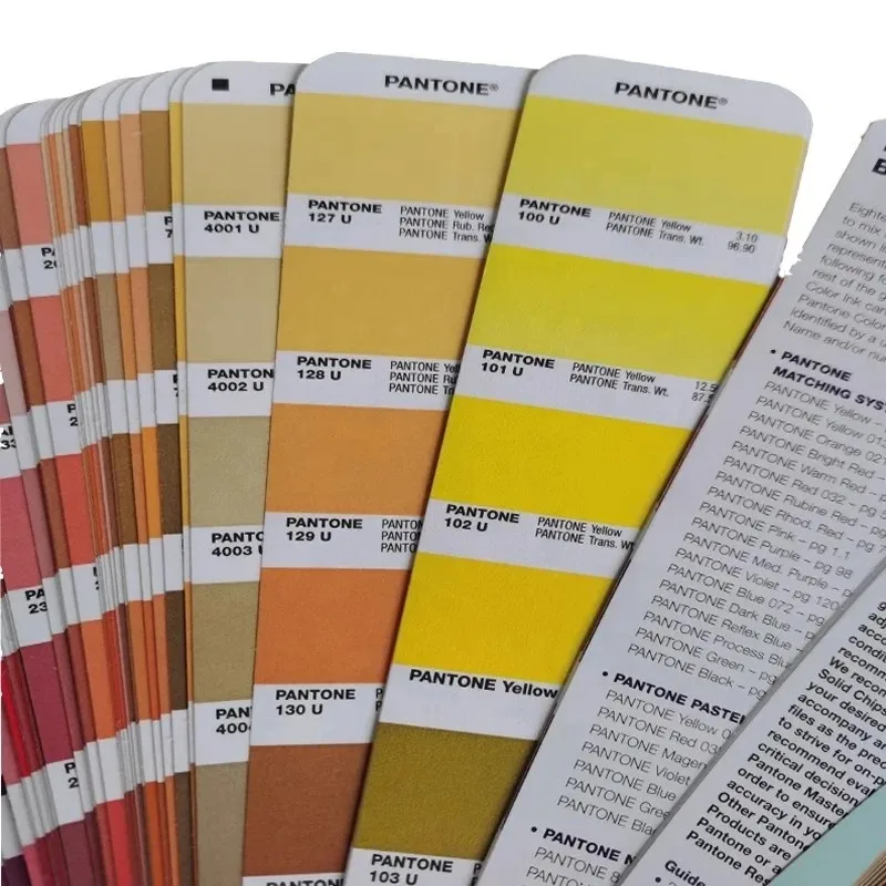 U Card Only of Pantone Color Guide GP1601B Formula Guide Uncoated Pantone Color Book