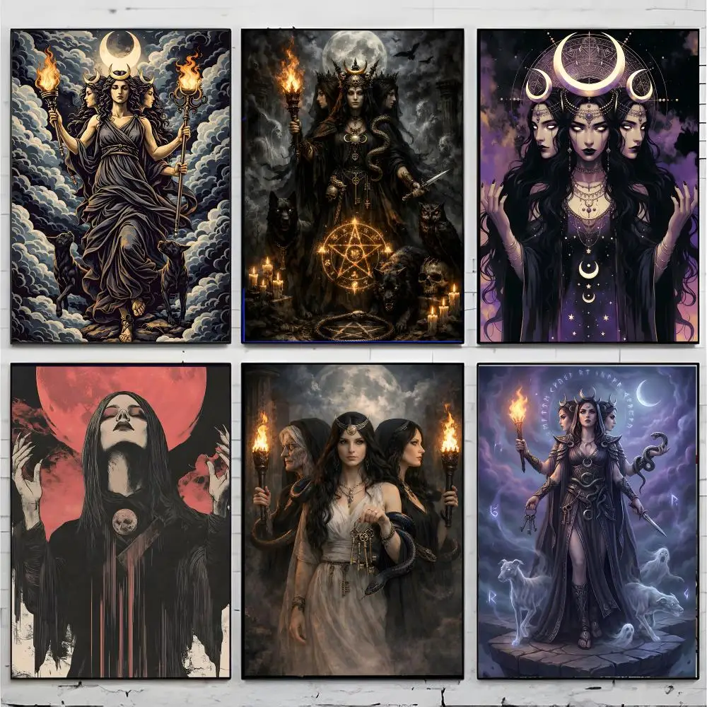 Character Mythology Hecate Poster Superior Home Space  Indoor Decorative Art & Home Decor