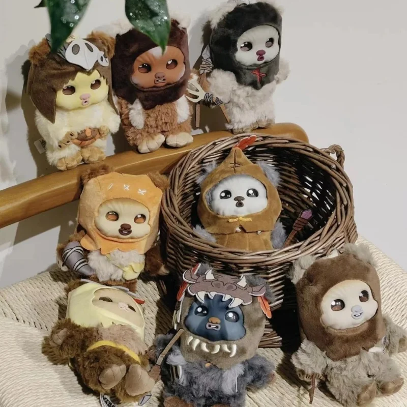 ホットトイズスターウォーズイウォークスコスビぬいぐるみキーホルダーシリーズ-2-ブラインドボックスバックパックペンダントキーホルダー装飾人形誕生日ギフトおもちゃ