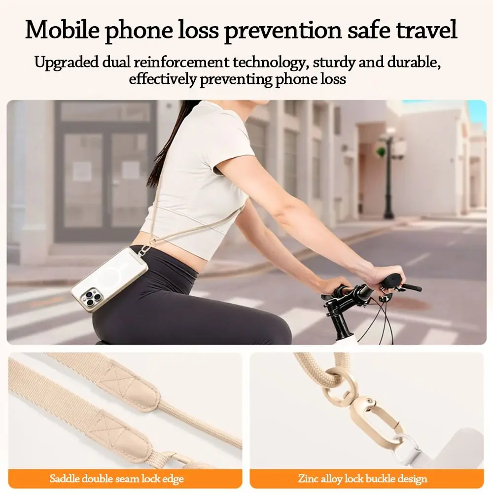 

Ремешок для мобильного телефона с регулируемой длиной, подвесные аксессуары для телефона, широкие цветные ремни с прокладкой, ремень для сумки унисекс