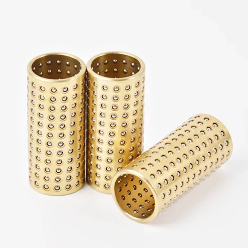 2pcs -5pcs Mold Brass Ball Bearing Bushing Stamping Die Accessories Ball Retainer Cages Guide Sleeves ID16 to ID60mm