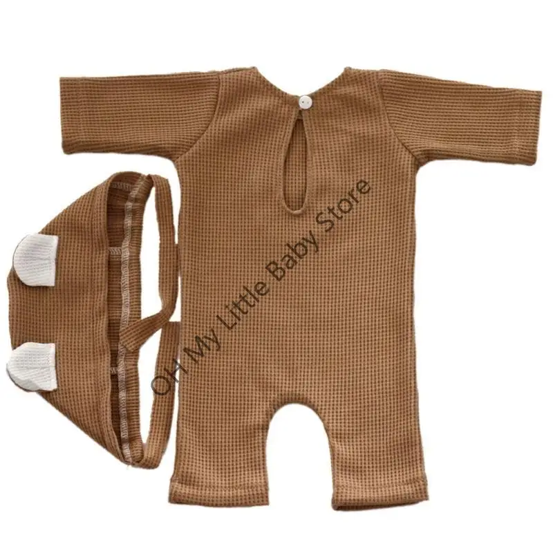 

M76C младенца фото реквизит фотосъемка для одежды медвежь