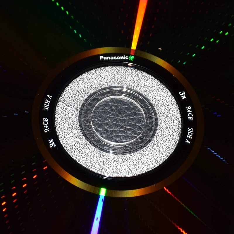Disco Preto Regravável Gravação de Arquivo Dupla Face Dvd-ram 94 gb Velocidade 23x Japão pc Pcs Pcs