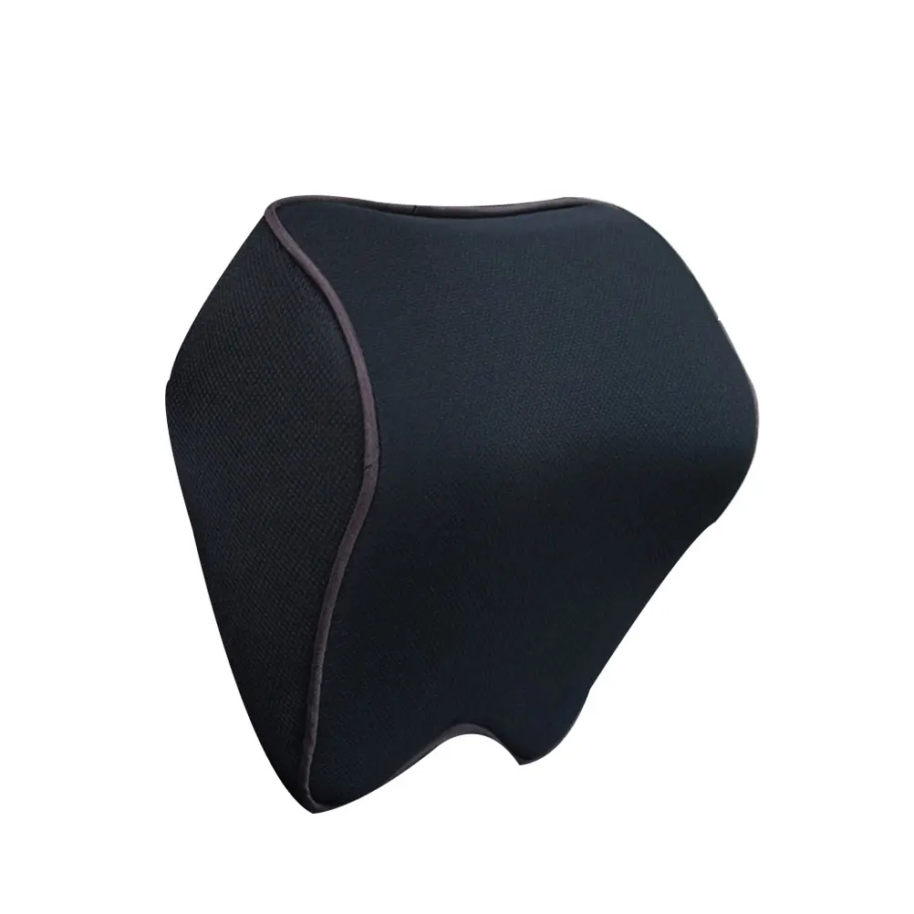 

Memory Foam Cervical Pillow Car Headrest Neck Support Rest Pillow Travel Back Seat Accessory U Shape Buckle Strap Soft