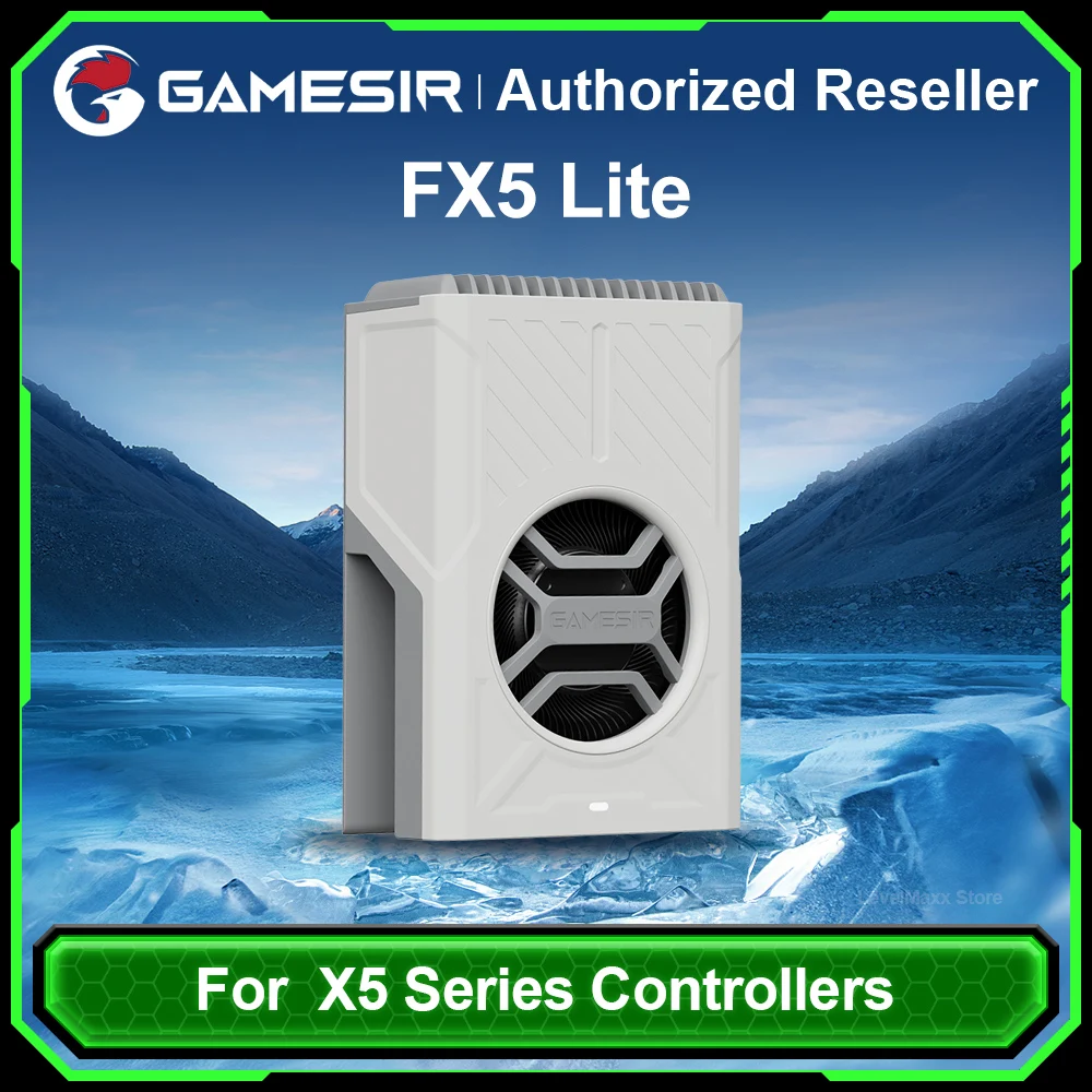 

GameSir FX5 Lite Cooler Gaming Accessories Wired Controller Cooler With Three Adjustable Cooling Modes for X5 Series Controllers