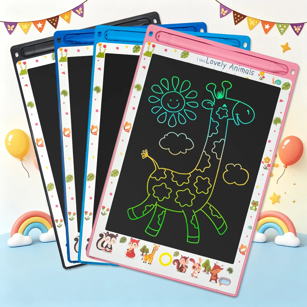 8.5 inch LCD Writing Drawing Tablet Doodle Board Handwriting Pad Educational Toys for Kids Halloween/Christmas/Birthday Gifts