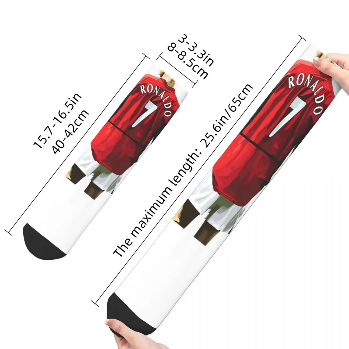 Football Ronaldos Legend ArtVector Men Women Socks Outdoor Novelty Spring Summer Autumn Winter Stockings Gift