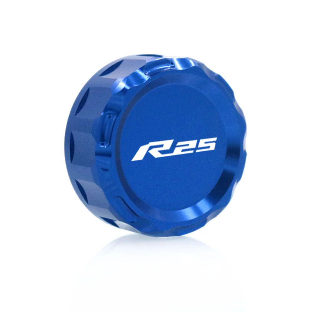 

For YAMAHA YZF-R3 YZF-R25 YZF R3 R25 YZFR3 Motorcycle Accessories CNC Aluminum Brake Reservoir Fluid Tank Cover Oil Cup Cap