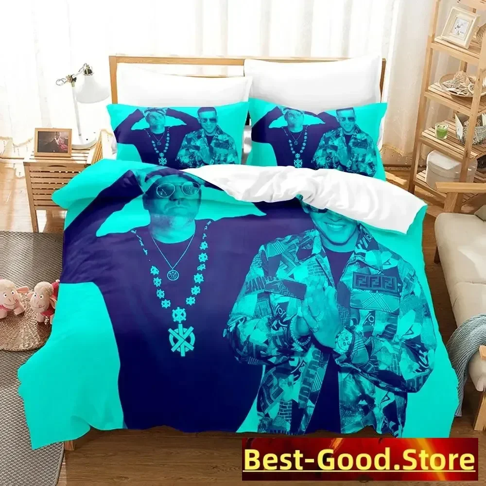 2023 بابا يانكي أنيمي parure دي مضاء طقم سرير مطبوع غطاء لحاف المخدة طقم سرير ورقة كتان غطاء لحاف الملكة الملك الحجم