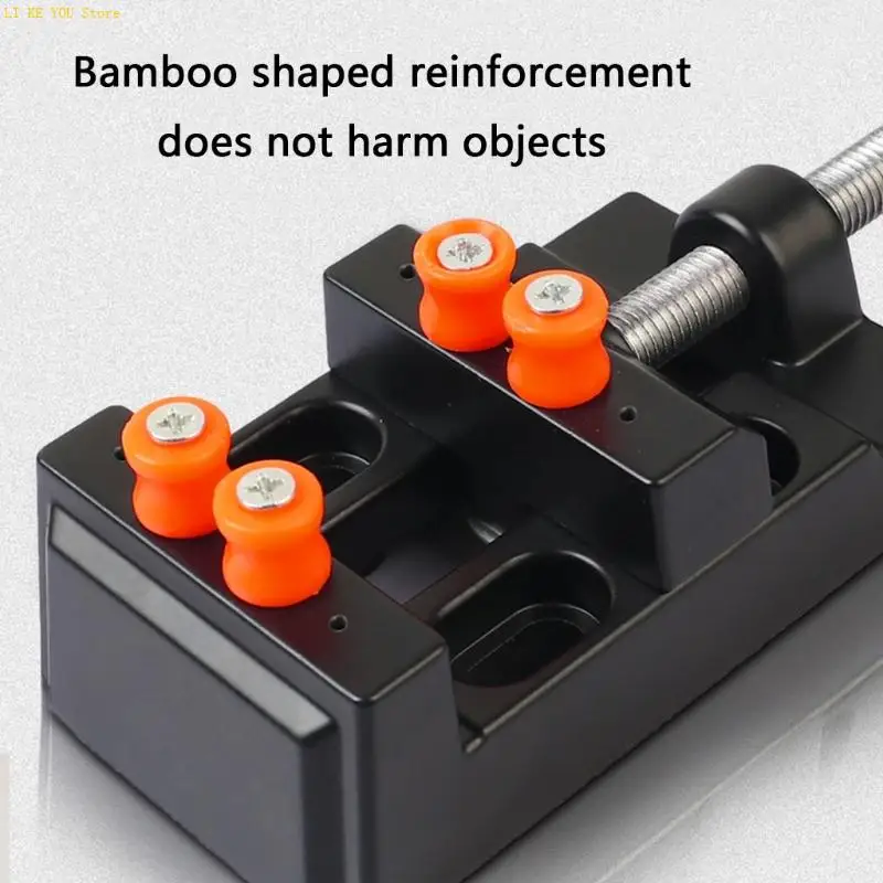 W3JE Sculpture Craft Carving Tool Universal Jaw Benches Clamp Mini Drill Press Table