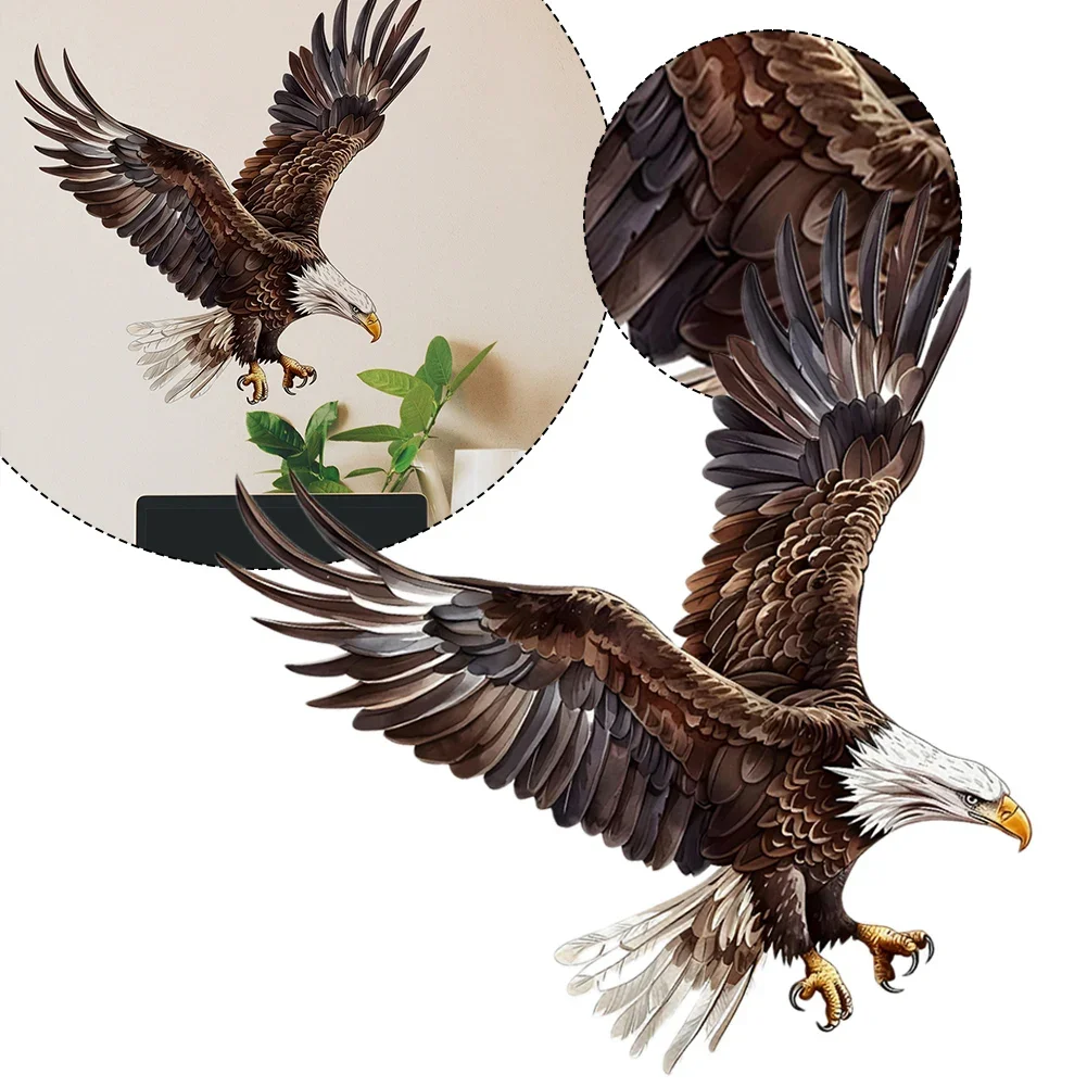 Easy To Apply Easy To Apply Flying Eagle Wall Decal Easy To Apply Manual Measurement Package Contents Package Contents