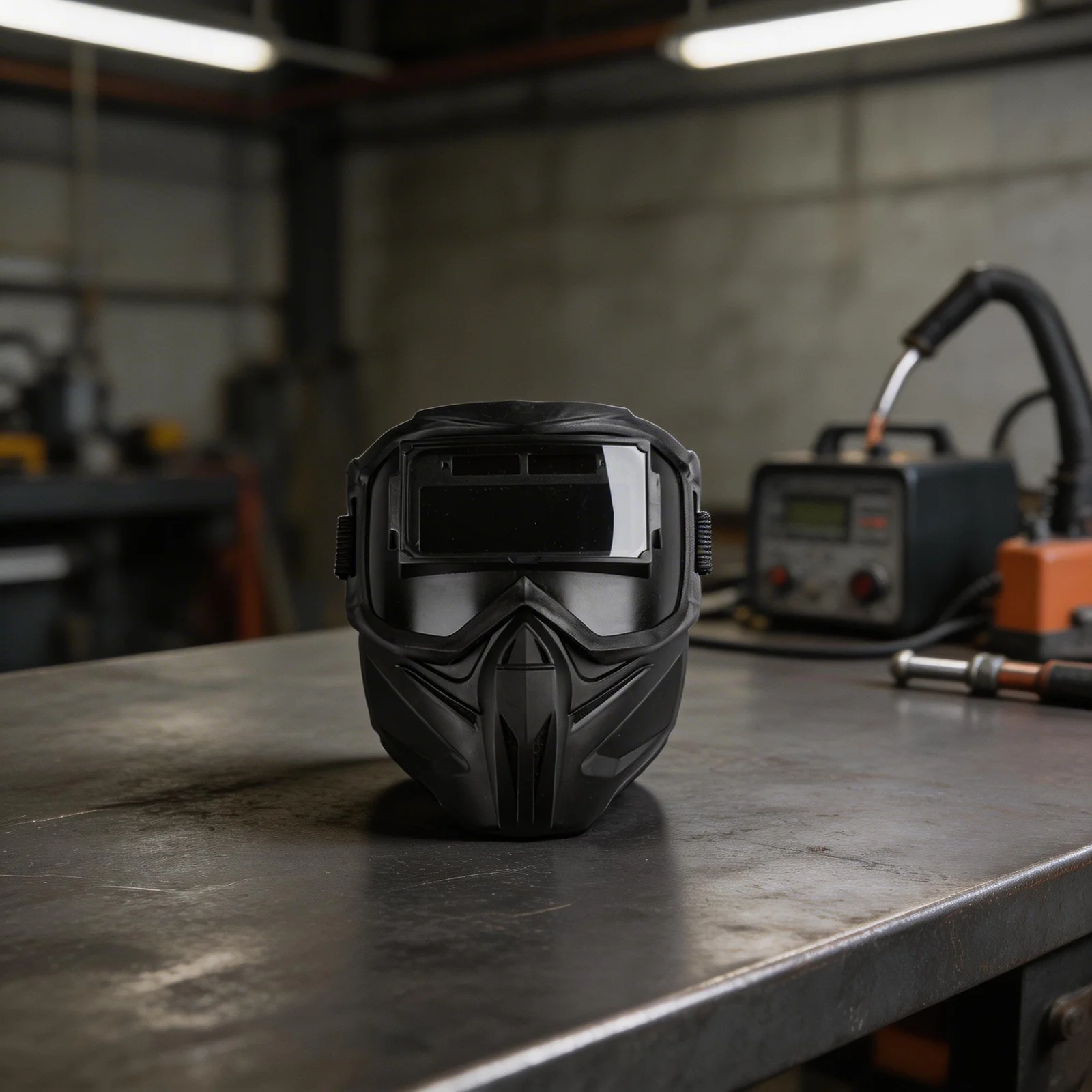 Professional Work Auto Darkening Welding Automatic Darkening Welding Mask Auto Darkening 21*21 cm Wear-resistant