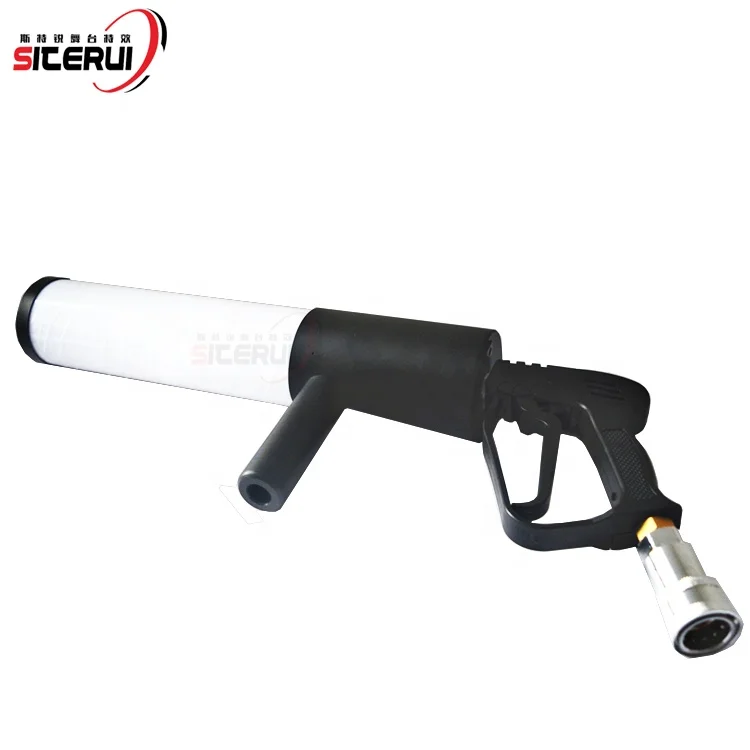 20W MINI LED CO2 Guns With 3 Meters Hose Hand Control CO2 Jet For Party Wedding Stage Show DJ Disco Bars