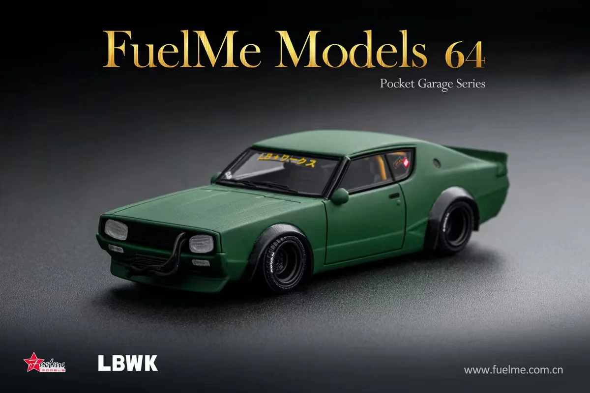 

Fuelme 1:64 KPGC110 LB Resin Model Car Diorama Collection Miniature