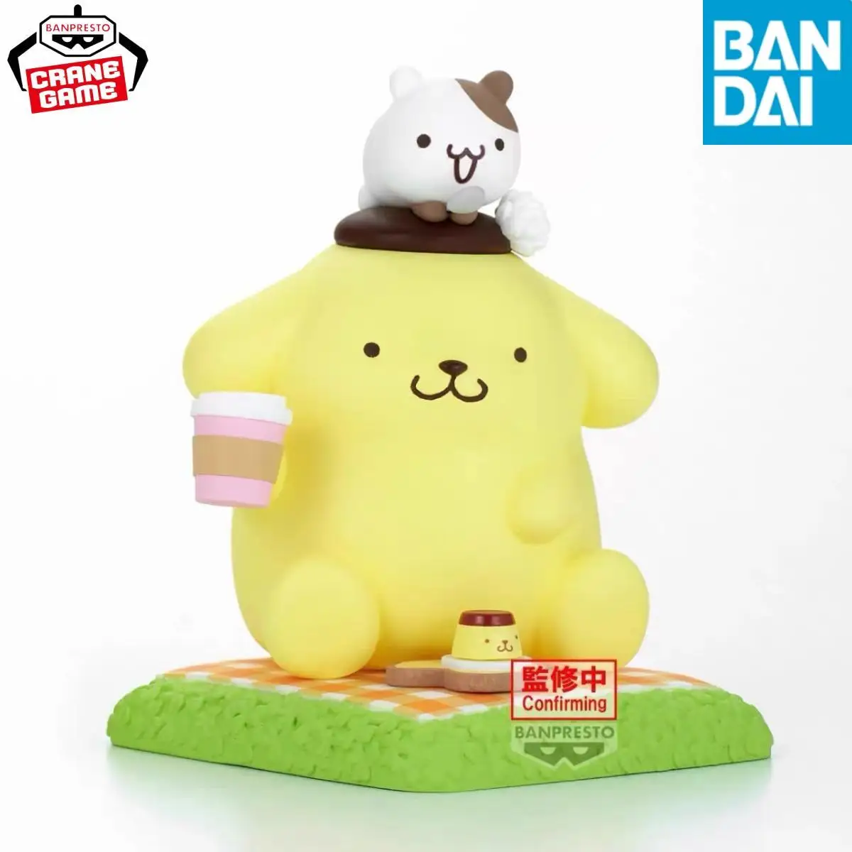 BANDAI Original véritable ligne UP Vol.2 amis souvenirs pompon Purin Anime figurine poupée modèle Statue jouets Festival enfants cadeau