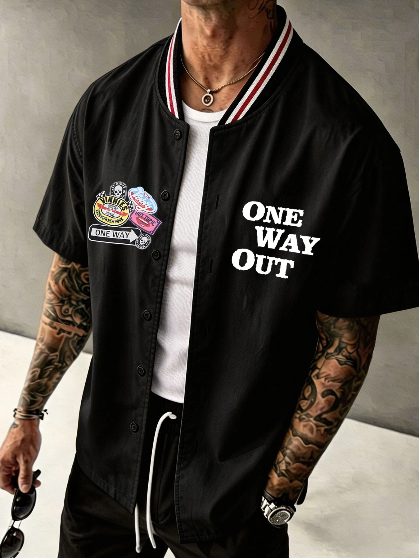 

Men's short-sleeved shirt Muscle men's fitness shirt summer men's sports elastic breathable Slim show muscle short-sleeved shirt