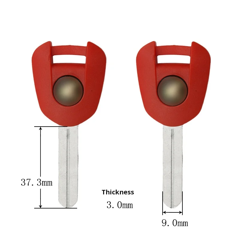 Honda motorcycle key, suitable for: Honda CBR650 CB650F CB500X CBR1100 MN4 motorcycle key embryo.(can be placed anti-theft chip)