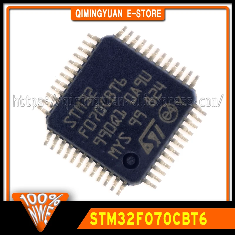 5-20PCS/LOT STM32F070CBT6 QFP48 100% New Original In Stock