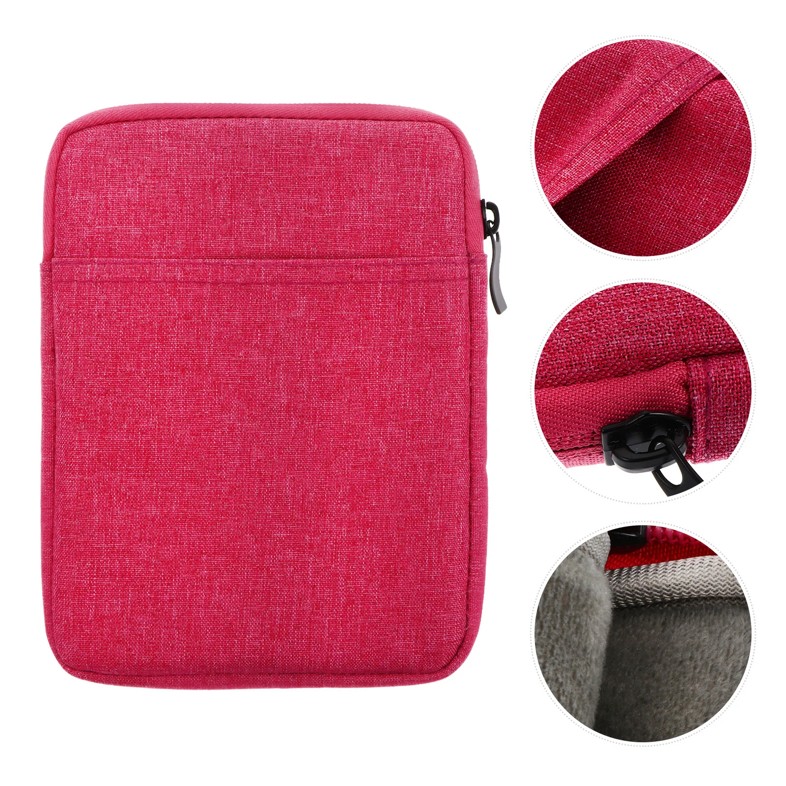 حافظة واقية 6In غطاء قارئ إلكتروني رفيع للغاية مقاوم للماء مع جيب تخزين حافظة كتب إلكترونية مقاومة للصدمات والأوساخ