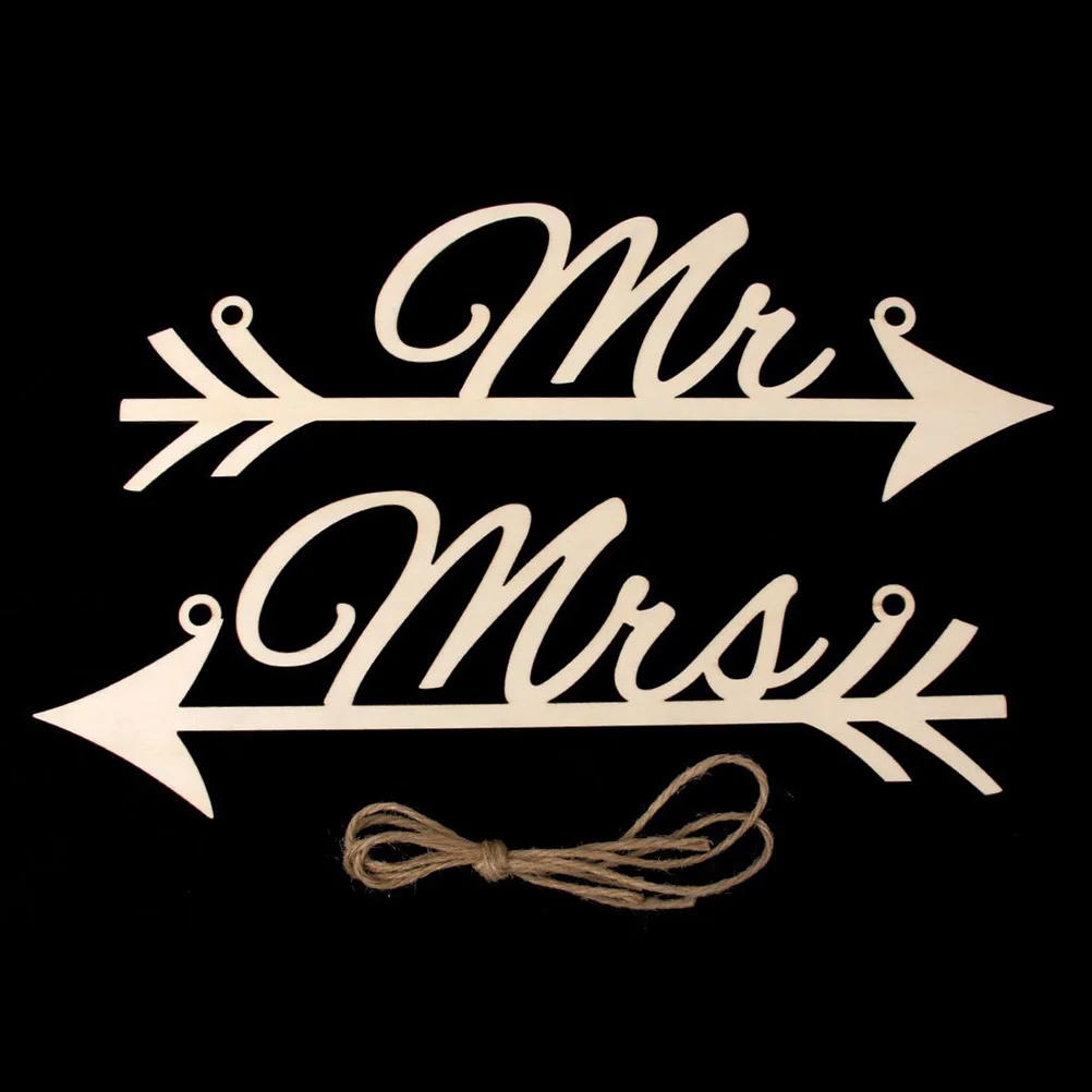 

Lovely Hessian Bunting Banner Mr and Mrs Arrow Sign Wedding Decor Perfect for Photography Prop Room Decoration