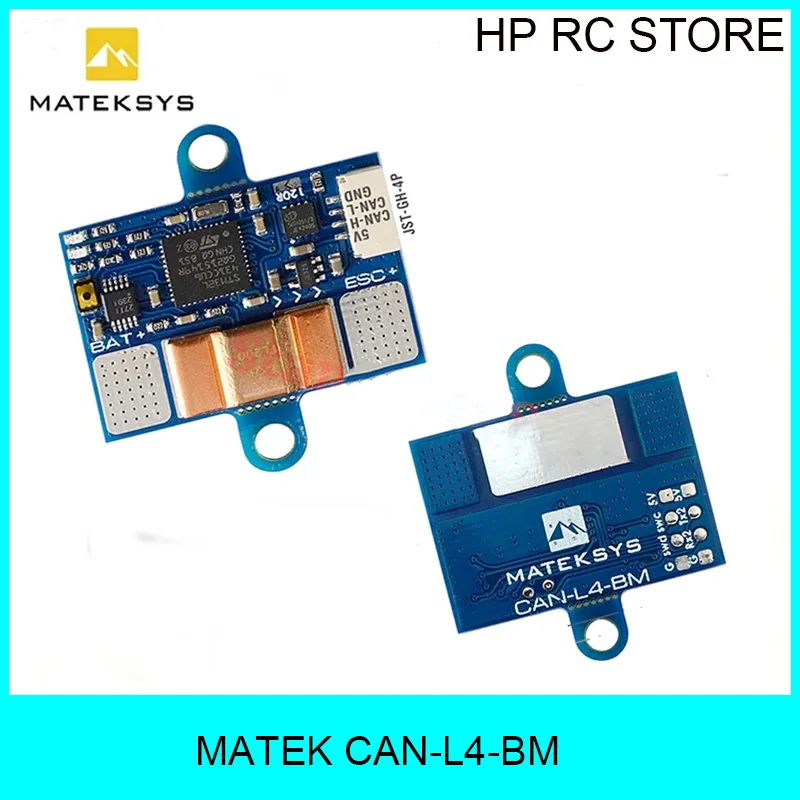 

MATEK CAN-L4-BM AP_PERIPH DroneCAN Protocol DIGITAL POWER MONITOR for RC Airplane Multirotors r H743 Slim V3 DIY Parts