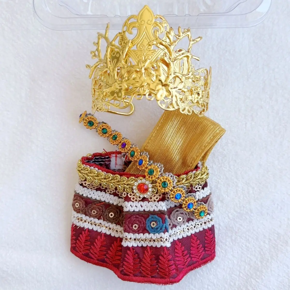 

Одежда для куклы Лабу 15/17 см, тайский костюм, наряд для куклы, аксессуары для сидения, переодевание, игра, игрушки «сделай сам»