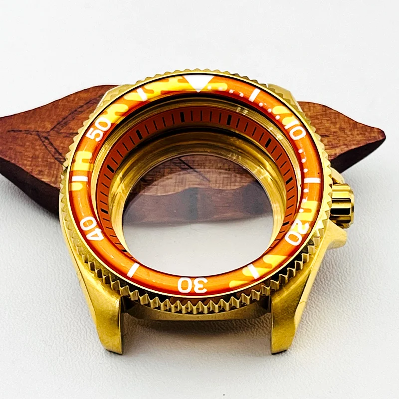 Mod NH34 NH35 Case SKX007 Watch Cases fit for NH35 NH36 7S26 Movement Crown at 3.0 SKX007 Diving Watch Cases