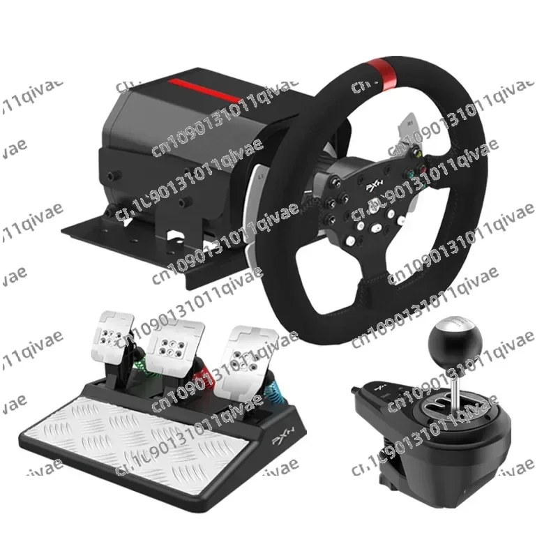 PXN-V10 force feedback racing game steering wheel 900-degree compatible PC