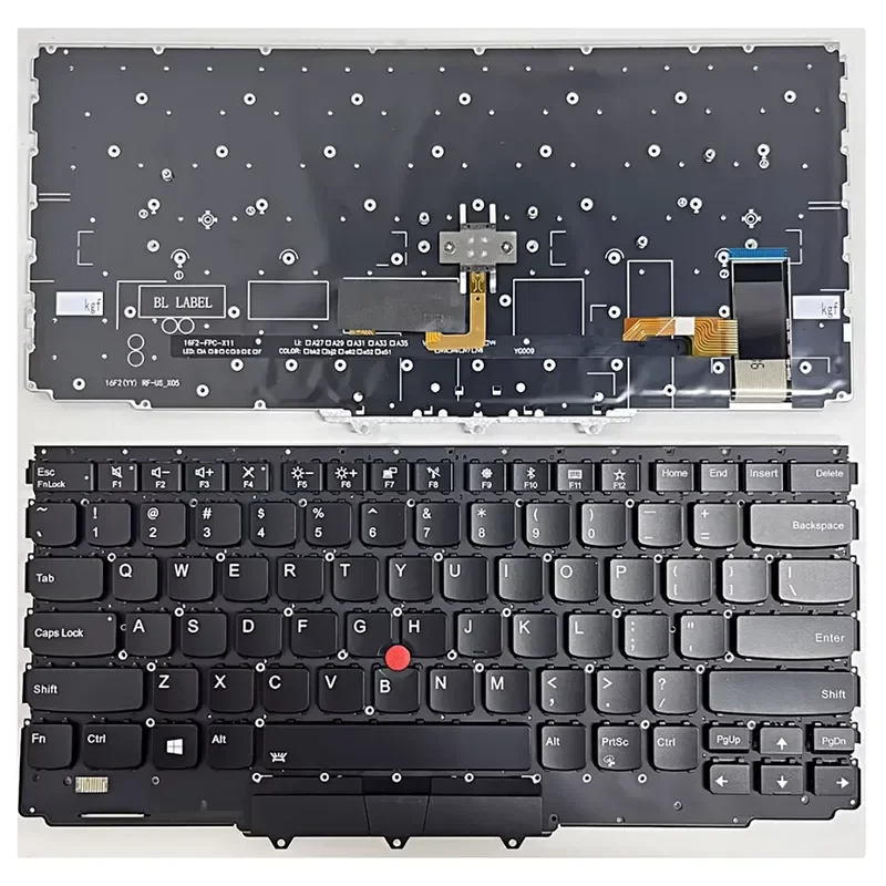 Keyboard for US ThinkPad X1 Yoga 2nd Gen 3rd Gen 2017 2018 TP00076D