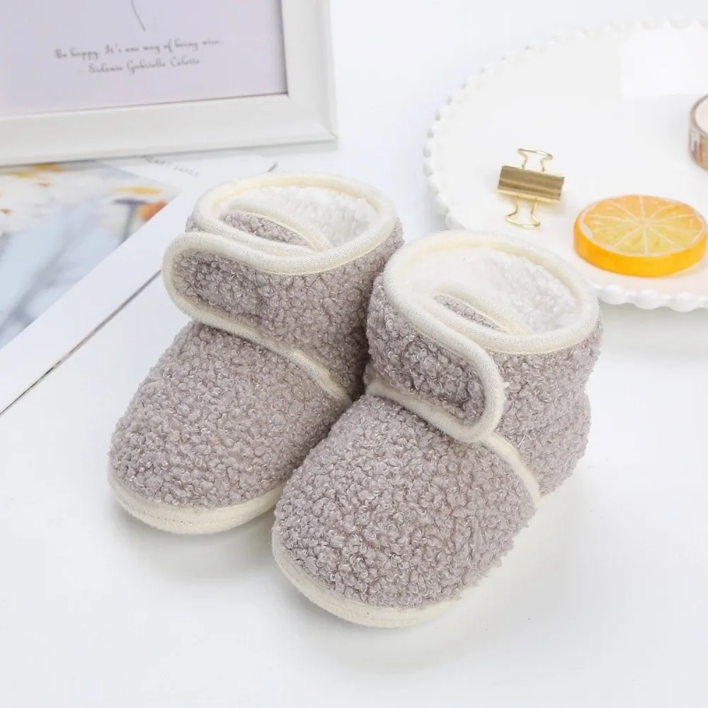 

New Winter Warm Newborn Baby Shoes Soft Slipper Infant Girls Boys Comfortable Casual Anti-Slip Socks Girls Boys